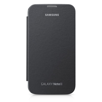 Bao da Galaxy Note 2 Flip Cover Titanium